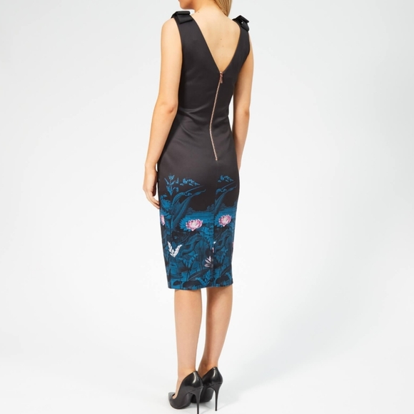 🍒NWT🍒 TED BAKER WONDERLAND BODYCON - Picture 4 of 7
